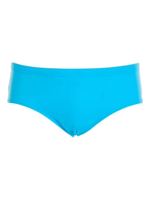 DSQUARED2 logo-print swimming trunks Blue D7B454540ISA01