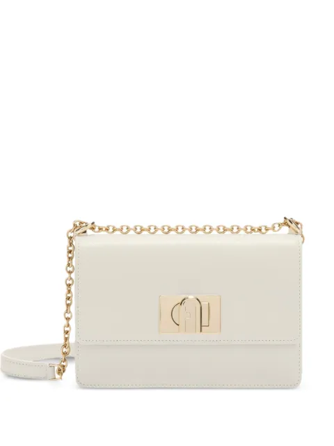 Furla mini 1927 leather cross body bag Neutrals BAFKACOARE0009161