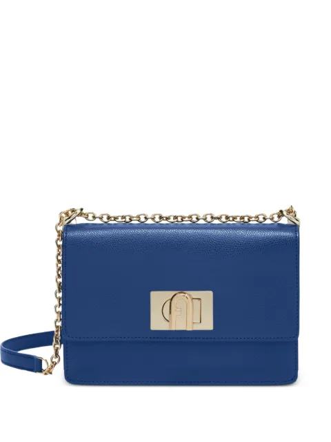 Furla mini 1927 arch leather crossbody bag Blue BAFKACOARE0009161