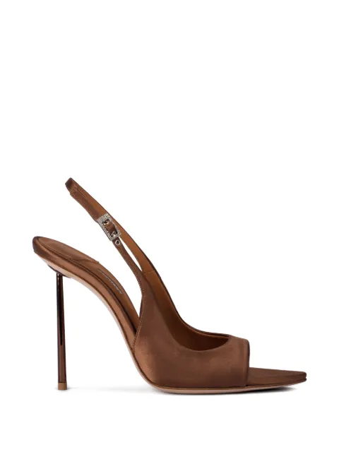 Le Silla Bella slingback heeled sandals Brown 6604F100BXPPSME