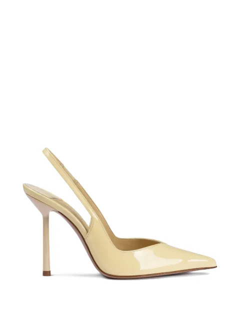 Le Silla Vivienne slingback pumps Yellow 4206D090BXPPGSM