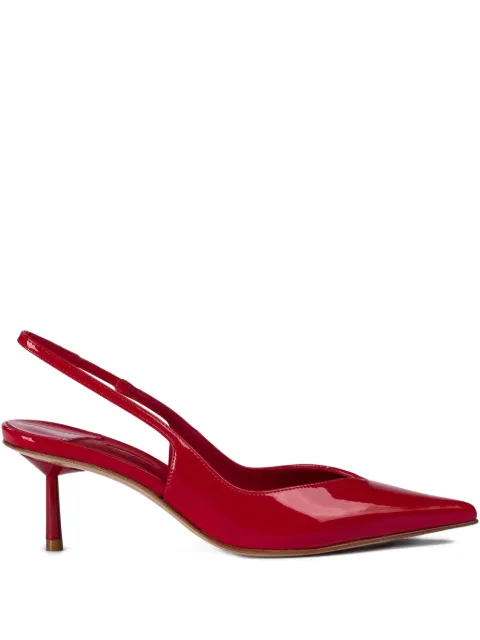 Le Silla Vivienne slingback pumps Red 4206D060BXPPGSL