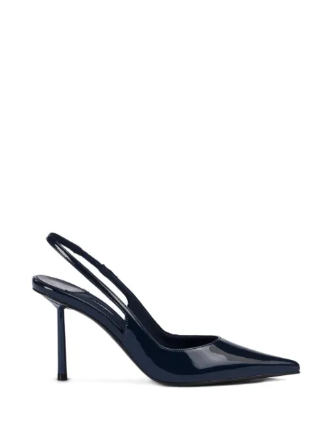 Le Silla Bella slingback heeled pumps Blue 4233B080LBPPGSL