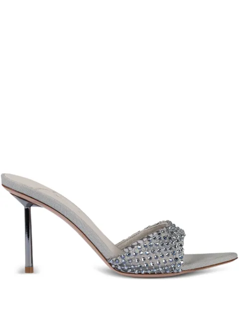 Le Silla 80mm Gilda embellished sandals Grey 6651F080BXPPSCM