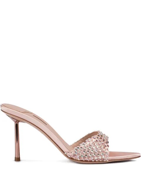 Le Silla 80mm Gilda embellished sandals Pink 6651F080BXPPSSM
