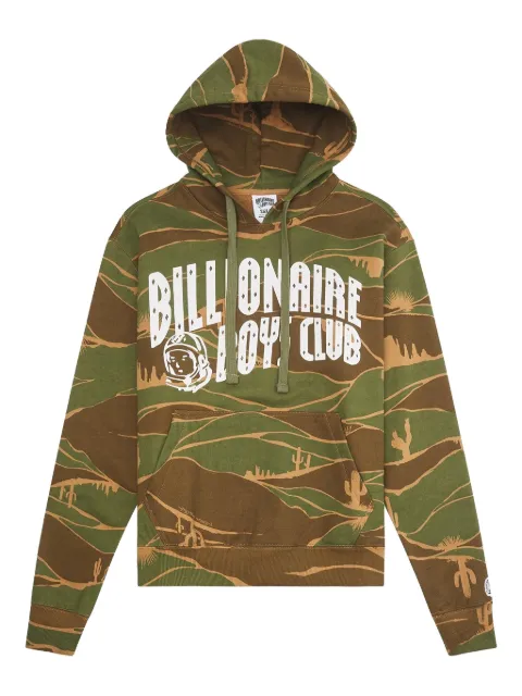 Billionaire Boys Club logo-print hoodie Green 8419301CHIP