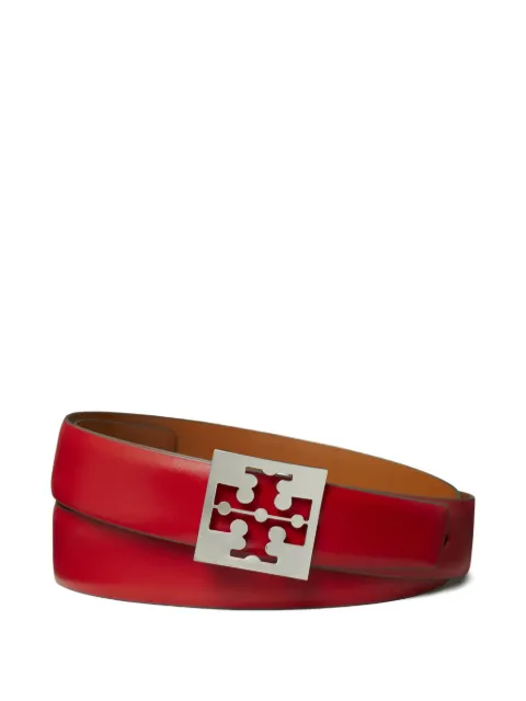 Tory Burch logo-buckle belt Red 175053