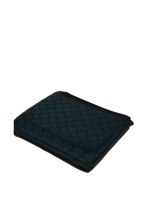 Bottega Veneta Pre-Owned intrecciato-leather wallet Blue 2056057