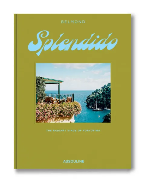 Assouline Splendido: the radiant stage of portofino hardcover book Green 9781649805164