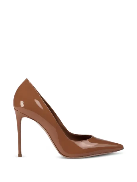 Le Silla Eva patent leather pumps Brown 2101M090R1PPGSM