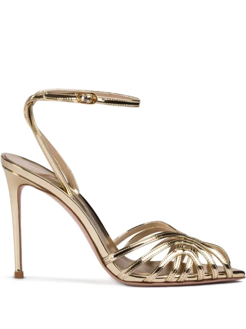 Le Silla Embrace strappy sandals Gold 2309B100RCPPMRA