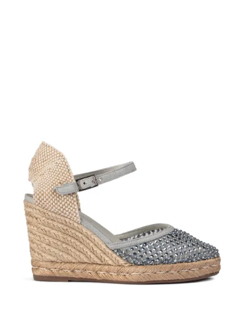 Le Silla Gilda heeled espadrilles Grey 0433D060MOPPSTV