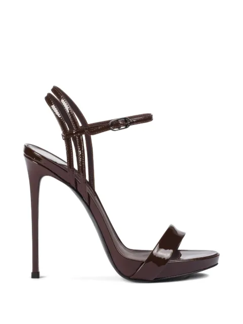 Le Silla Gwen heeled sandals Brown 8603M100R1PPGSM