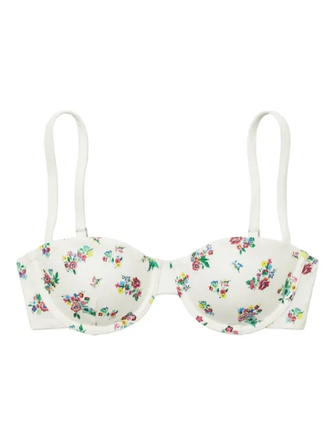 Tory Burch printed underwire bikini top White 175244