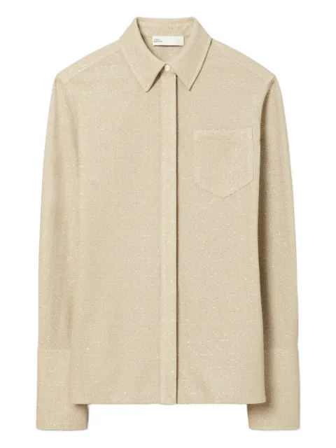 Tory Burch lurex top Neutrals 178397