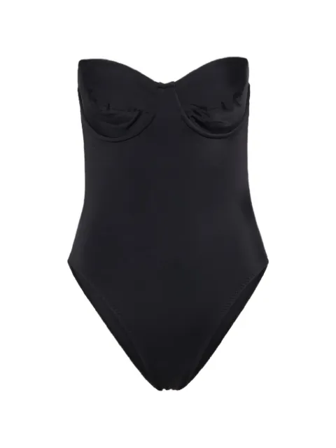 Norma Kamali Mio sweetheart-neck swimsuit Black SW426XNL300001BLACK