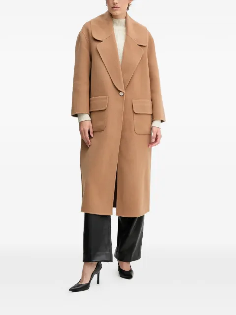 Hale Bob Bob single-breasted coat Brown 58MC742A