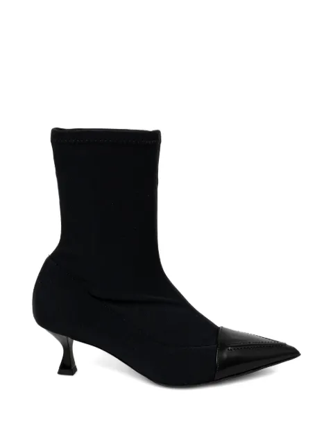 Love Moschino pointed-toe heeled boots Black JA21105G0NIM1