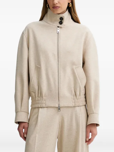 Liviana Conti Rooney zip-up jacket Neutrals L5WN45