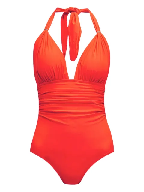 Lenny Niemeyer tie-fastening swimsuit Red M183WATERMELON