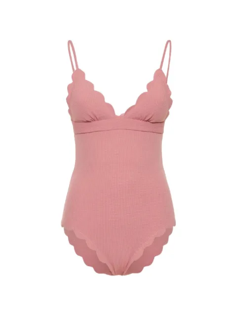 Marysia Santa Clara scalloped swimsuit Pink S0073PINKSANDS