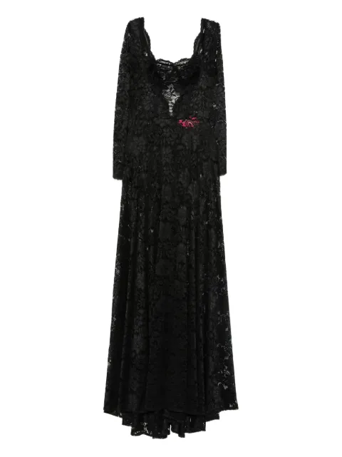 MIAU by Clara Rotescu Rainy maxi dress Black RAINY