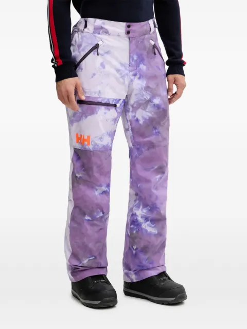 Helly Hansen zip-detail ski trousers Purple 65673
