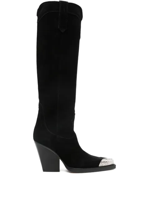 Paris Texas El dorado metal toe 90mm boots Black PX1814XV003BLACK