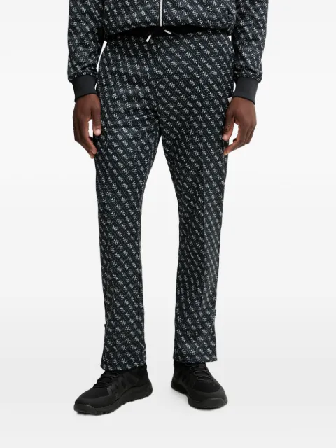 GUESS USA logo-print trousers Black Z2BB05K7122