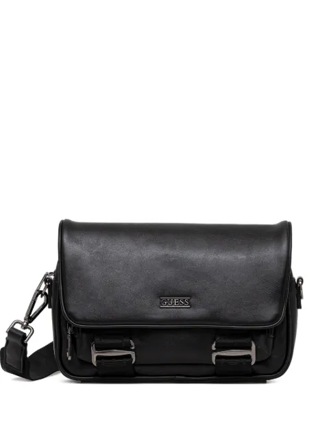 GUESS USA black briefcase-style shoulder bag Black HMBOCAP5464