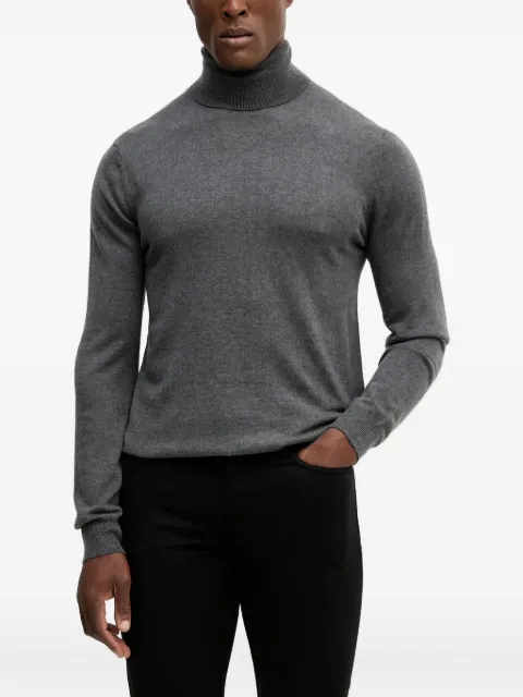 GUESS USA roll-neck sweater Grey M5BR09Z0432