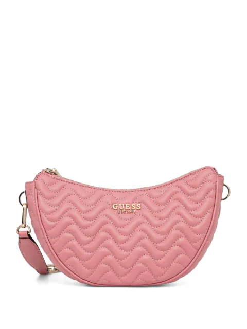 GUESS USA Melisandra quilted shoulder bag Pink HWQG9653180