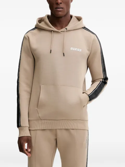 GUESS USA logo-band hoodie Neutrals Z4RQ21KB3P2