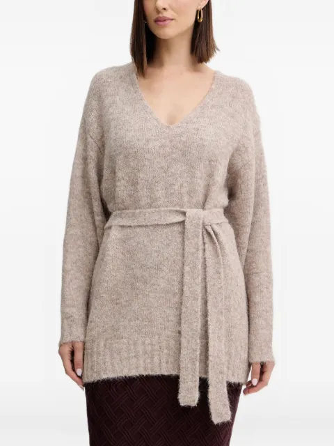 GUESS USA KIyoka V-neck sweater Neutrals W5BR0PZ4302