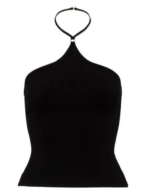 Paris Georgia halter hardware top Black HALTT001