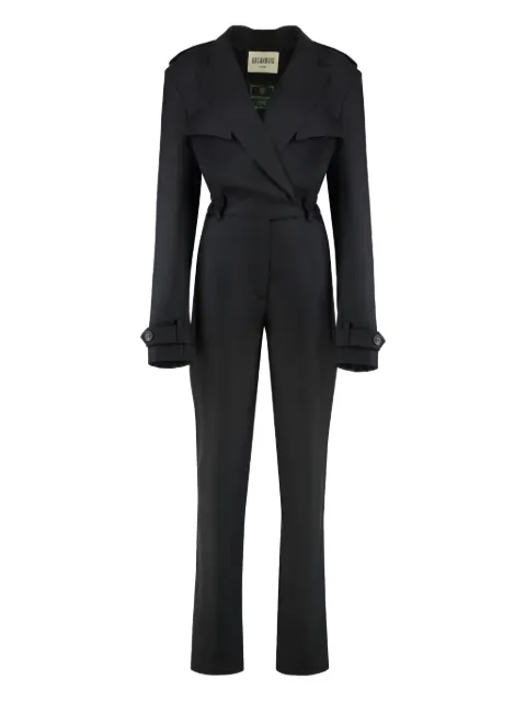 BATAKOVIC Belgrade crossover-front jumpsuit Black FW25BDRSANIJS