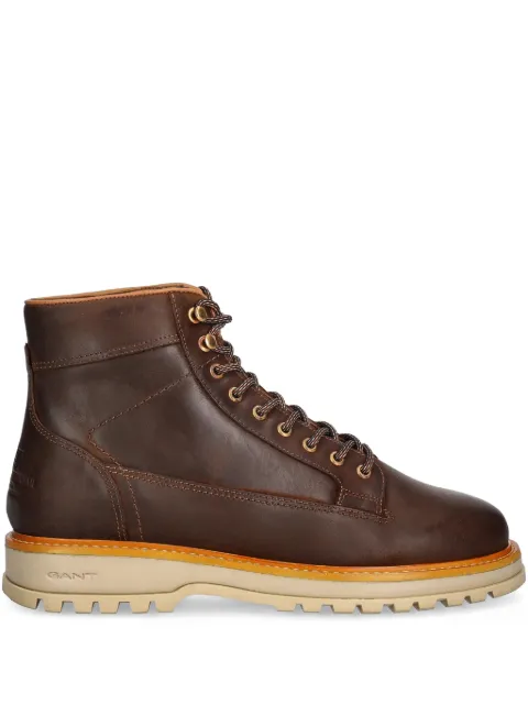 Gant lace-up lug-sole boots Brown 31641130