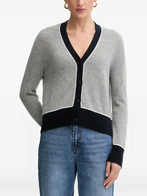 FROM FUTURE V-neck cardigan Grey WPC03361