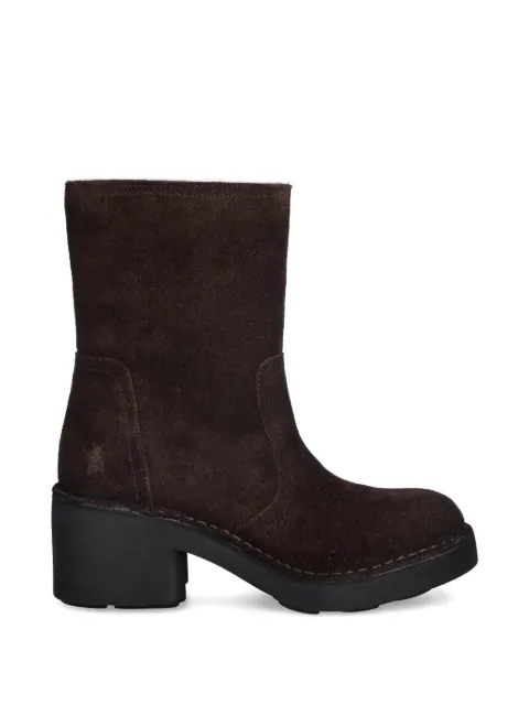 Fly London block-heel ankle boots Brown P211191002