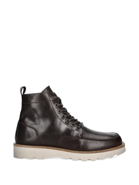 Fly London lace-up lug-sole boots Brown P145300000