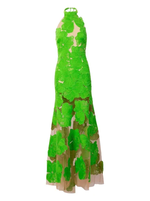 Silvia Tcherassi Mab floral maxi dress Green ST260031GREEN
