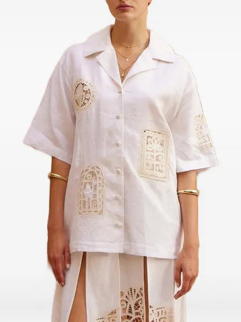 ALEMAIS Rosemary shirt White 6074TCREAM
