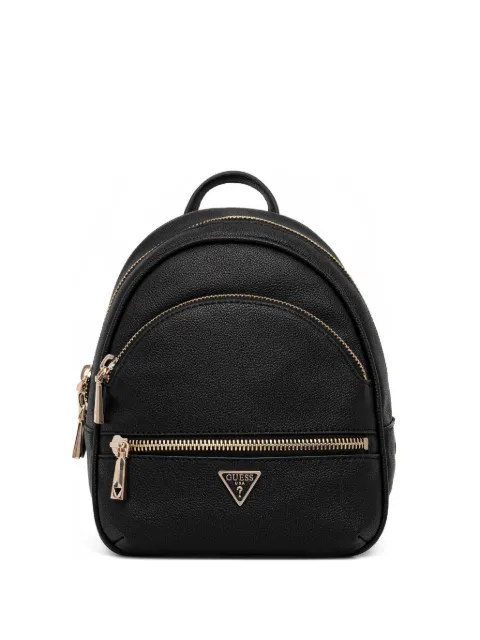 GUESS USA Manthattan II logo-plaque backpack Black HWBG7118320