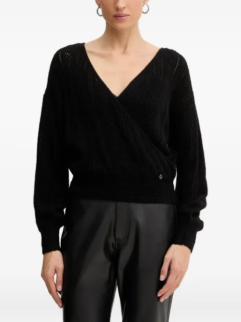 GUESS USA V-neck sweater Black W5BR90Z3HQ0