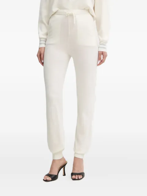 GUESS USA drawstring knit track pants Neutrals O5BB04Z3PK0