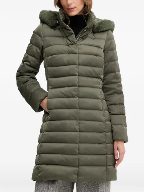 Geox Bettanie hooded quilted coat Green W5626HT3122