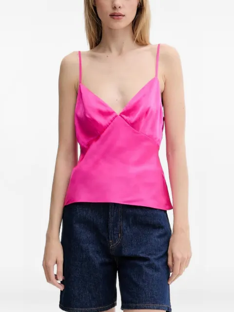 FROM FUTURE v-neck top Pink WTO02543