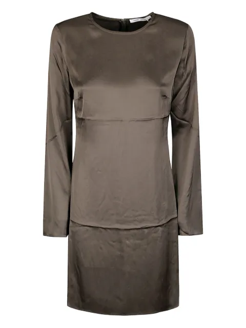 SAMSOE SAMSOE Samiley long-sleeve mini dress Green F25400095
