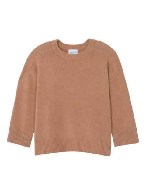 kujten crew-neck sweater Brown F2796