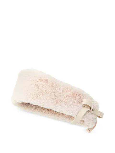 Maison Michel Zaza bow-detailed hat Neutrals 2573003002